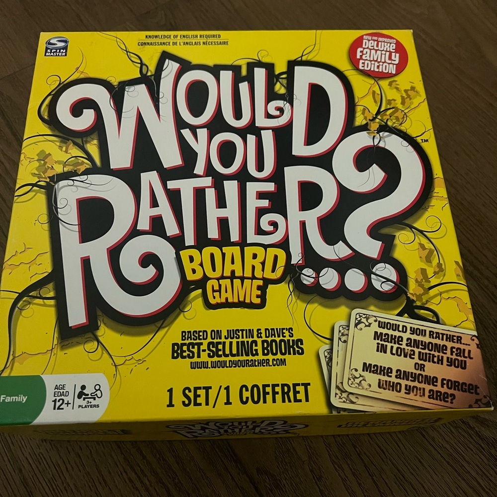Would You Rather? Board Game